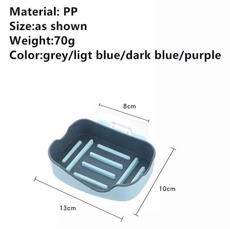 Self Adhesive Double Layer Soap Holder, Bathroom Wall Hanging Soap Box Self Adhesive Double Layer Soap Holder, Bathroom Wall Hanging Soap Box